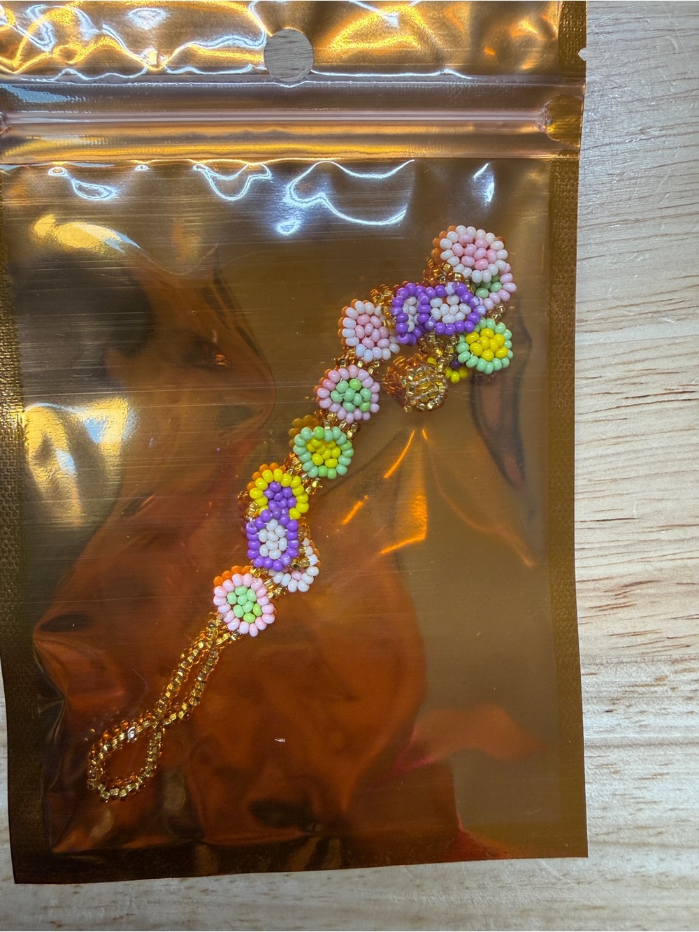 Handmade Mexican beaded bracelet